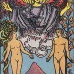 lovers tarot, rider waite