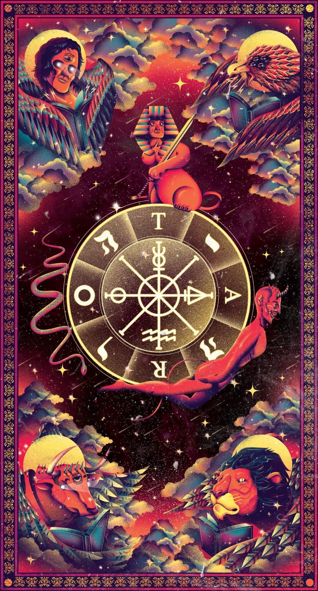 wheel of fortune illustration