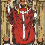 the hierophant rider-waite card