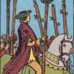 six of wands, rider waite