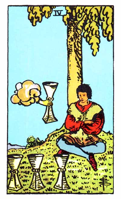 Four of Cups Love
