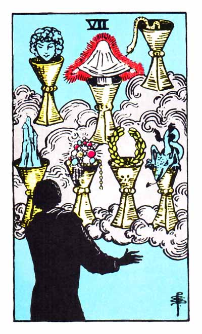 Seven of Cups Love