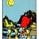 eight of cups, rider-waite