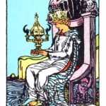 queen of cups, rider-waite