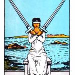 two of swords, rider-waite