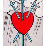 three of swords, rider-waite