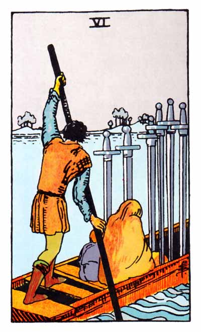 The Six of Swords Card's True Meaning: Love, Money and Health