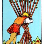 ten of wands, rider-waite