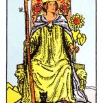 queen of wands, rider-waite