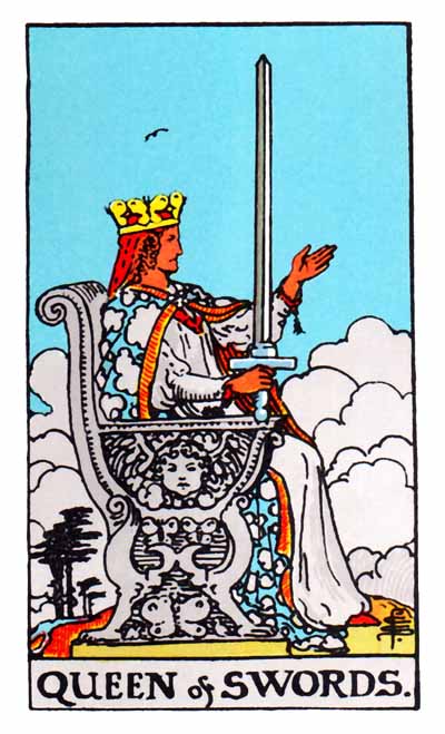 queen of swords rider-waite