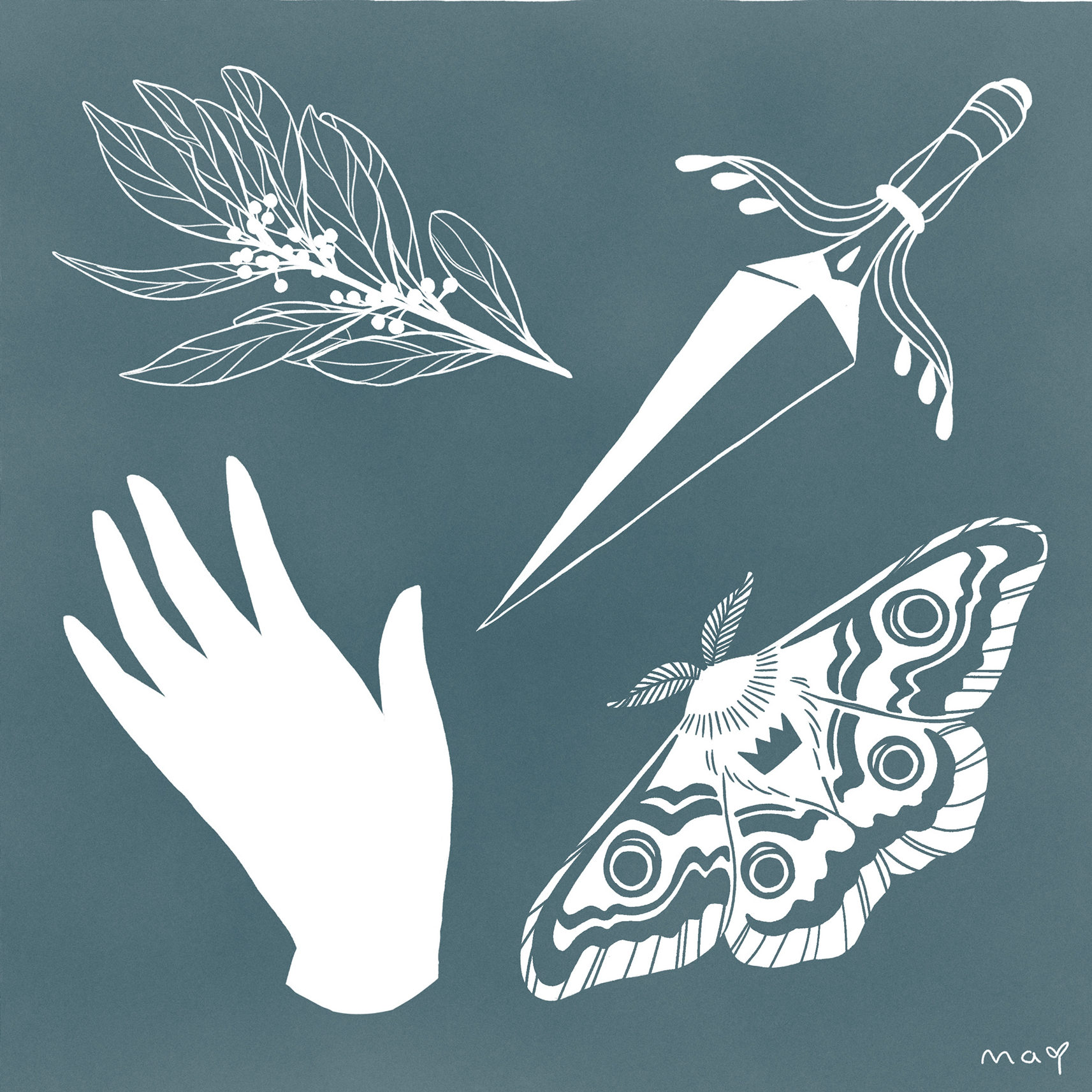 ace of swords illustration