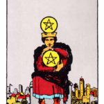 four of pentacles rider-waite