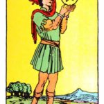 page of pentacles, rider-waite