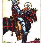 knight of pentacles, rider waite