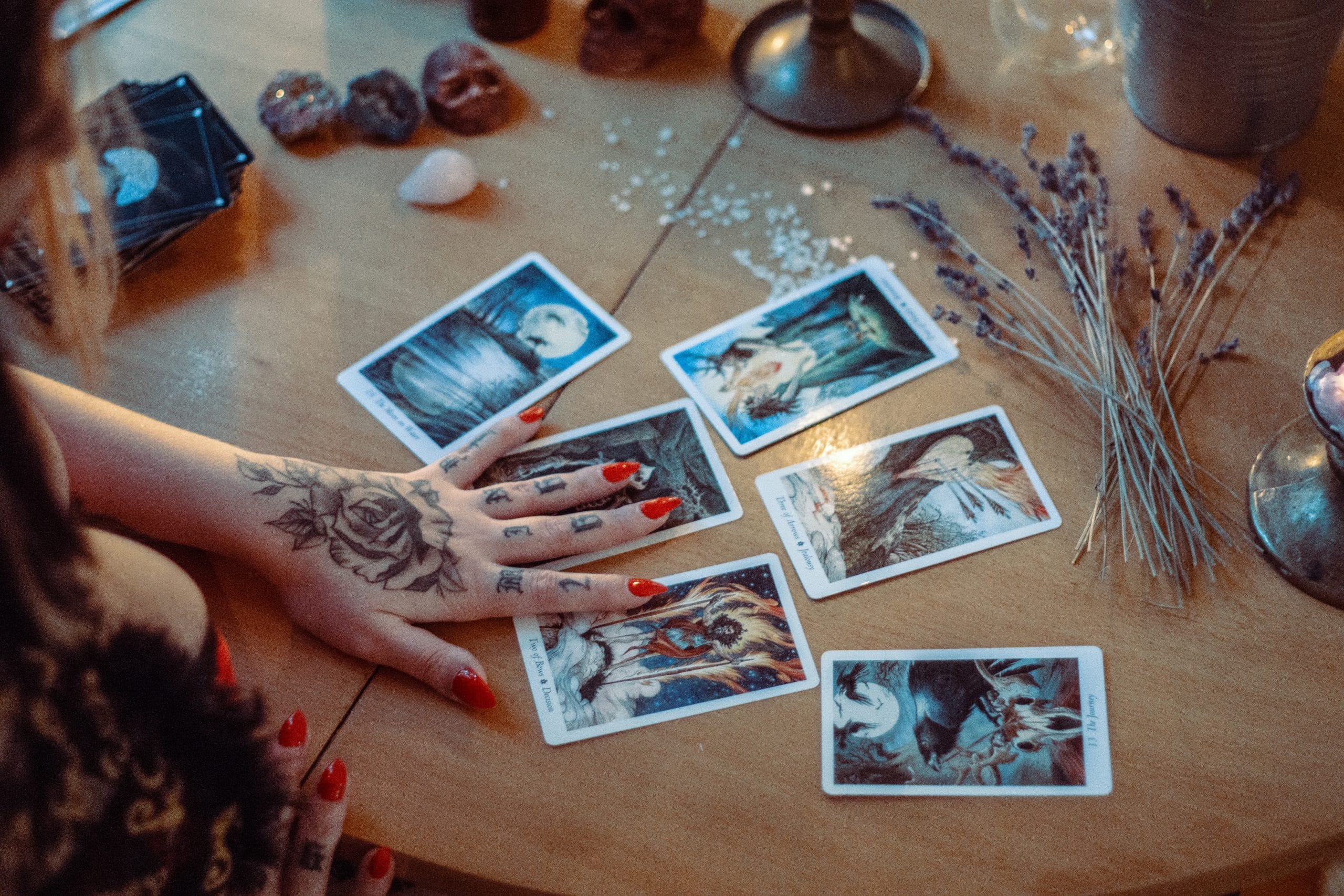 blessing tarot cards