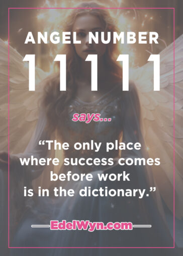 angel 11111 meaning for love