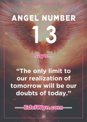 13 angel number meaning
