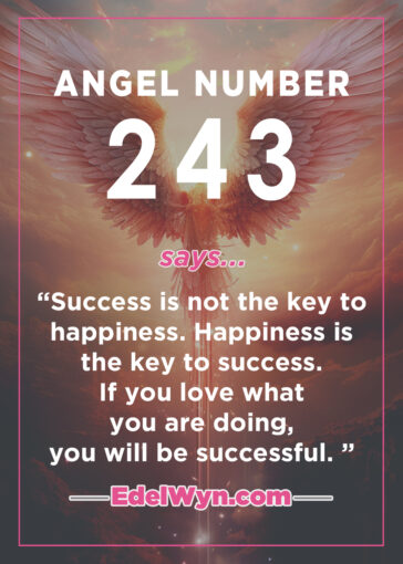 243 angel meaning