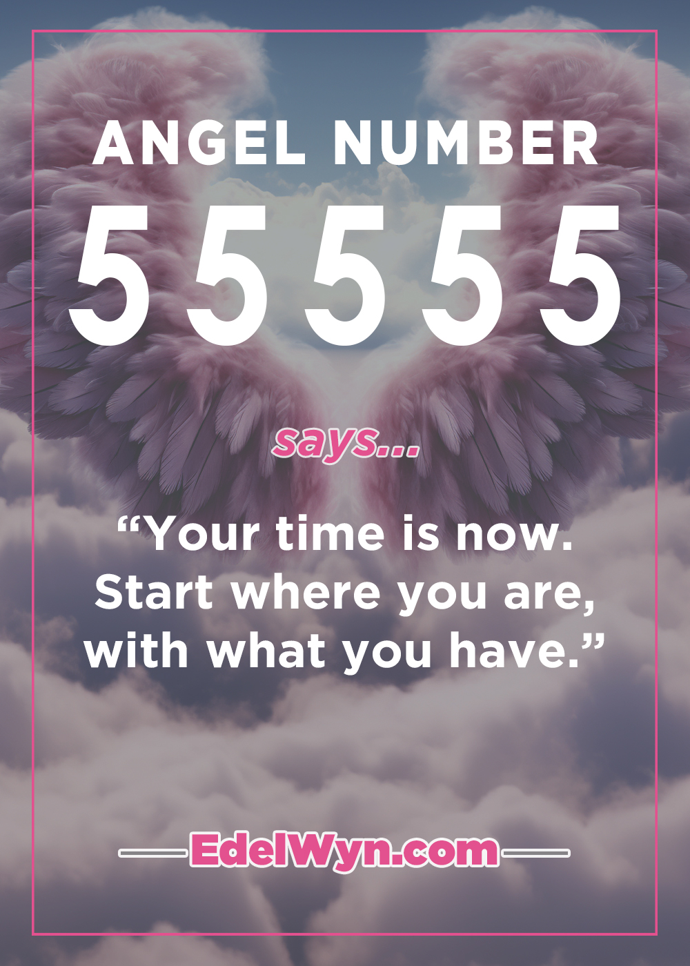 Angel Number 55555