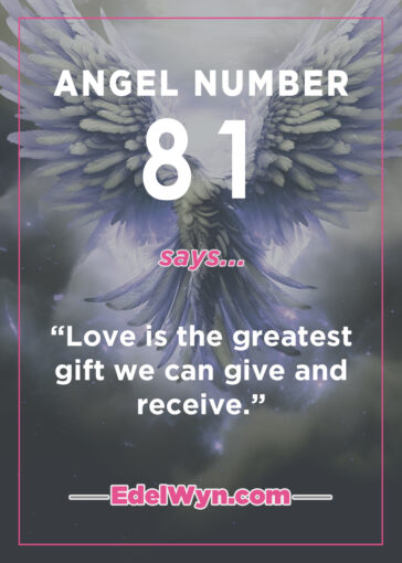 81 angel number meaning