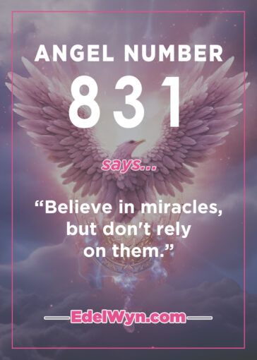 831 angel number and its meaning