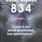 834 angel number meaning