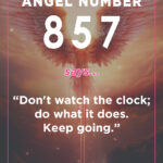 857 angel number meanings