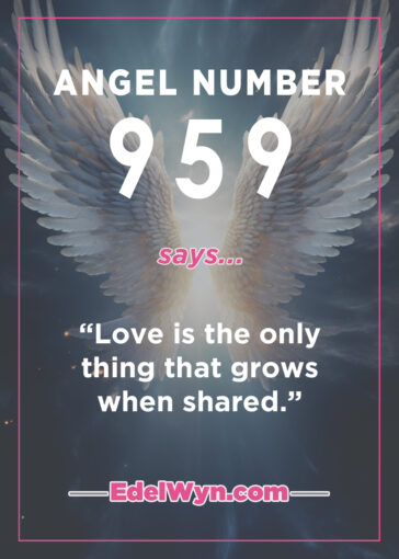 angel number 959 meaning and symbolism