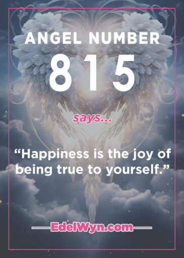 815 angel number symbolism and meaning