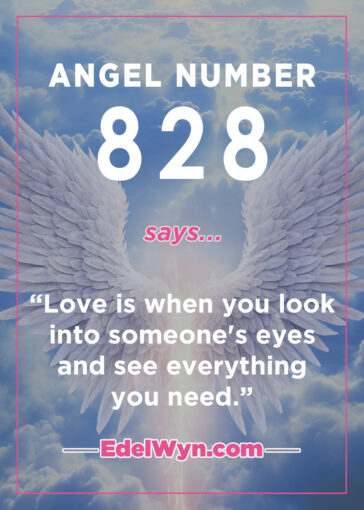 828 angel meaning