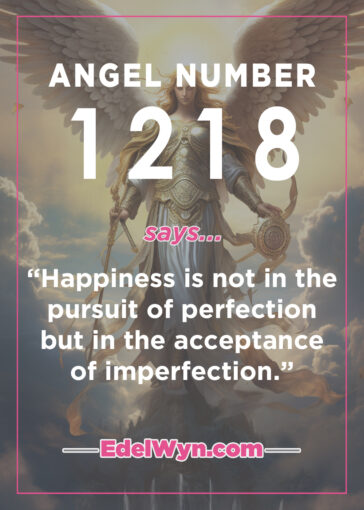1218 angel number meaning