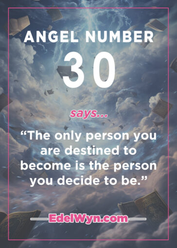 30 angel number meaning