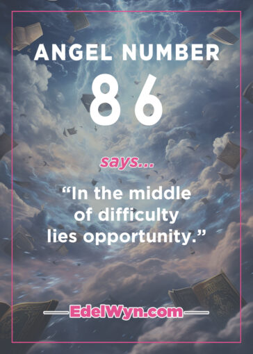 86 angel number meaning