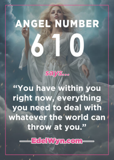 610 angel number meaning