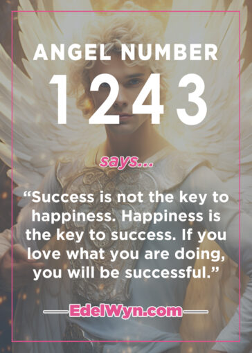 1243 angel number meaning