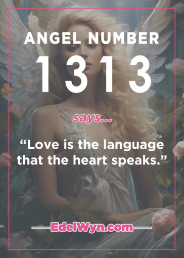 1313 angel number meaning