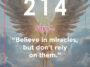 214 angel number meaning