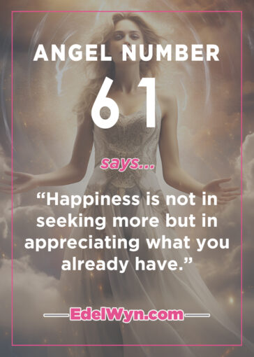 61 angel number meaning