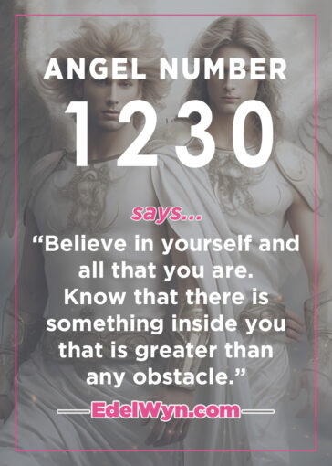 1230 angel number meaning