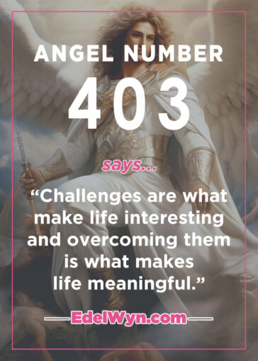 403 angel number meaning