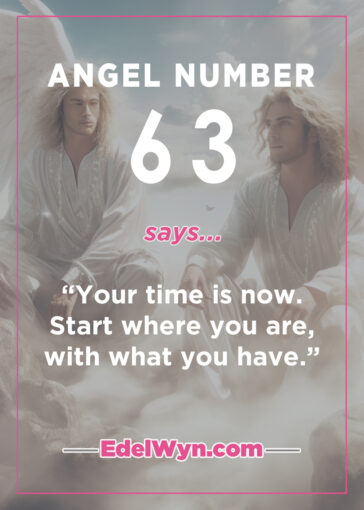 63 angel number meaning