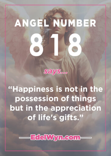 818 angel number meaning
