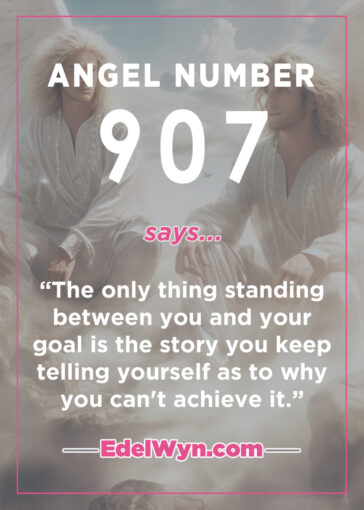 907 angel number meaning
